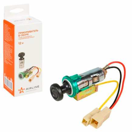 Прикуриватель для ВАЗ 2108099,ОКА,2141,Газель,Таврия в сборе AIRLINE купить  зоотовары для животных