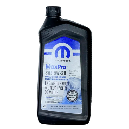 Масло моторное MOPAR SN 5W-20 0,946 л купить  зоотовары для животных