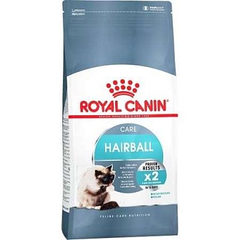 Royal Canin Hairball Care сухой корм для кошек удаление шерсти из желудка 10кг купить  зоотовары для животных