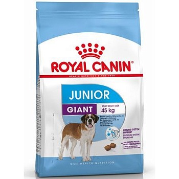 Royal Canin Giant Junior Корм для Щенков Гигантских Пород с 8 до 18/24 Месяцев 3.5кг купить  зоотовары для животных