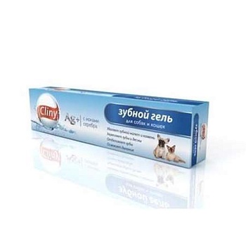Cliny Зубной Гель 75 Мл 75г купить  зоотовары для животных