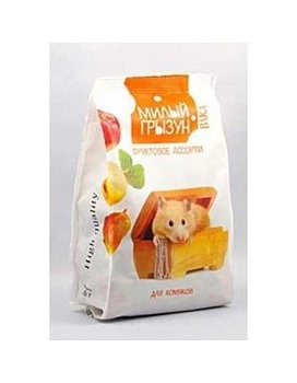 ВАКА High Quality Милый грызун фруктовое ассорти для хомяков 200гр купить  зоотовары для животных