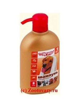Mr. Bruno Шампунь-Кондиционер №1 для Короткошерстных Собак Глянцевый Блеск 350мл купить  зоотовары для животных