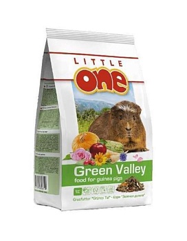 Little One Зеленая долина Корм из разнотравья для Морских свинок 750гр купить  зоотовары для животных