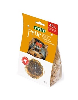 TiTBiT Печенье PENE с морскими водорослями 200г купить  зоотовары для животных