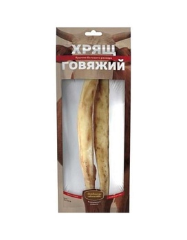 ДЕРЕВЕНСКИЕ ЛАКОМСТВА Хрящ говяжий большой размер 75 г купить  зоотовары для животных