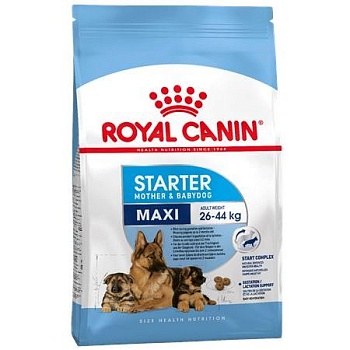 Royal Canin Maxi Starter Корм для Щенков Крупных Пород до 2 Месяцев 4кг купить  зоотовары для животных