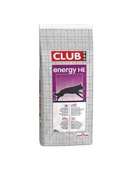 ROYAL CANIN CLUB ENERGY HE сухой корм для активных взрослых собак всех пород 20кг купить  зоотовары для животных