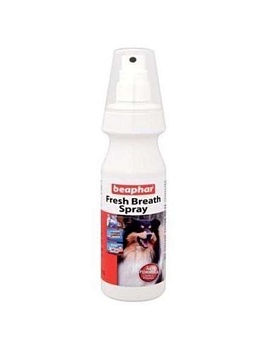 Beaphar Fresh Breath Spray Спрей для Чистки Зубов и Освежения Дыхания У Собак 150мл купить  зоотовары для животных