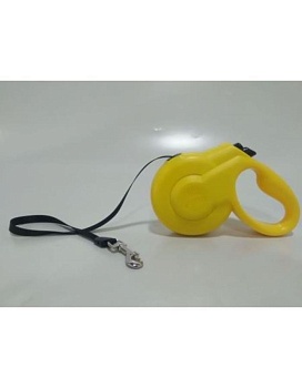 Fida Styleash Стильная рулетка 3м с выдвижной лентой для собак мелких пород до 12 кг желтая НОВИНКА купить  зоотовары для животных