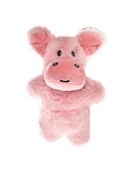 HOMEPET Игрушка для собак Бегемотик плюш с пищалкой 16х10,5см купить  зоотовары для животных