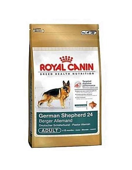 Royal Canin German Shepherd Adult Корм для Немецких Овчарок Старше 15 Месяцев 3кг купить  зоотовары для животных