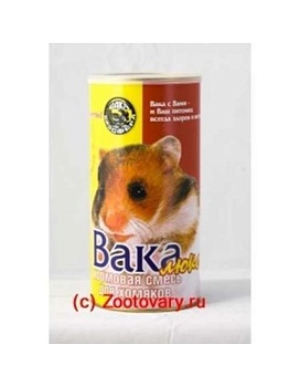 ВАКА Люкс корм для хомяков 900гр купить  зоотовары для животных