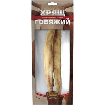 ДЕРЕВЕНСКИЕ ЛАКОМСТВА Хрящ говяжий большой размер 75 г купить  зоотовары для животных