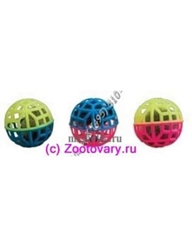 Зооник Игрушка для Кошек Набор Погремушка Сетч. с Мехом и Колокол. 6Шт 500г купить  зоотовары для животных