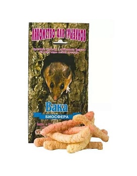 ВАКА Лакомство Трубочки с фруктами для грызунов 20гр купить  зоотовары для животных