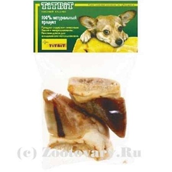 Titbit Лакомство Копыто Мясное Говяжье - Мягкая Упаковка 220г купить  зоотовары для животных