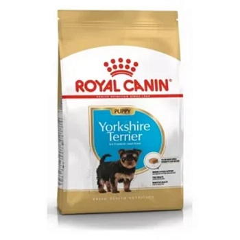 ROYAL CANIN Puppy Yorkshire Terrier корм для щенков породы йоркширский терьер в возрасте до 10 месяцев 500г купить  зоотовары для животных