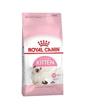 Royal Canin Kitten сухой корм для котят от 4 до 12 месяцев 300г купить  зоотовары для животных