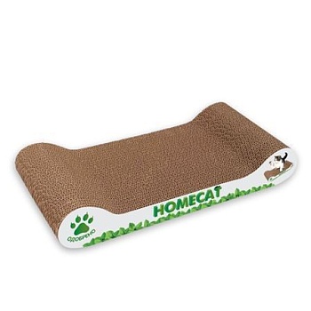 HOMECAT Когтеточка Мятная волна (45 х 30 х 10 см) (гофрокартон) купить  зоотовары для животных