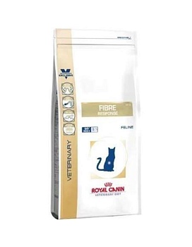 Royal Canin Vet Fibre Response Fr31 Файбр Респонз Фелин Диета для Кошек При Острых и Хронических Запорах, Диареи 2кг купить  зоотовары для животных