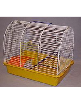 Клетка Вака полукруглая большая с домиком 385х275х320 (15347) купить  зоотовары для животных