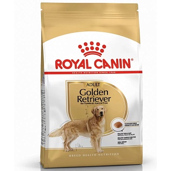 ROYAL CANIN GOLDEN RETRIEVER ADULT сухой корм для Голден ретриверов старше 15 месяцев 12кг купить  зоотовары для животных