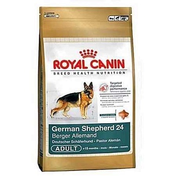 Royal Canin German Shepherd Adult Корм для Немецких Овчарок Старше 15 Месяцев 3кг купить  зоотовары для животных
