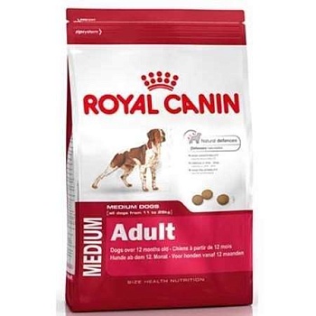 Royal Canin Medium Adult Корм для Собак Средних Пород от 12 Месяцев до 7 Лет 15кг купить  зоотовары для животных