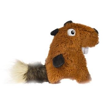 HOMEPET Игрушка для собак Белка плюш с пищалкой 20х16,5см купить  зоотовары для животных
