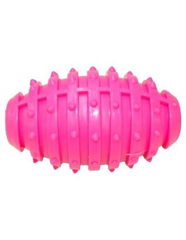 HOMEPET Игрушка для собак Мяч регби с колокольчиком TPR 9,7см X018 купить  зоотовары для животных