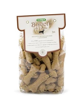 TiTBiT Печенье Бискотти с бараниной 350г купить  зоотовары для животных