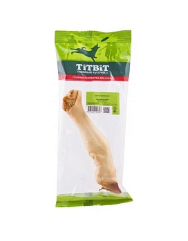 Titbit Лакомство Нога Баранья для Собак Полипропиленовый Пакет 85г купить  зоотовары для животных