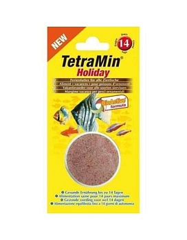 Tetra Min Holiday Корм для рыб "отпуск 14 дней", твердый гель 30 гр купить  зоотовары для животных