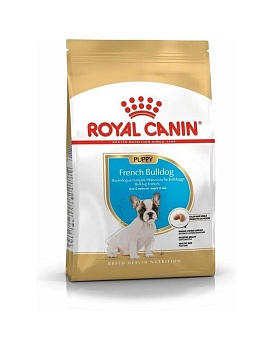 ROYAL CANIN FRENCH BULLDOG PUPPY корм для щенков породы французский бульдог в возрасте до 12 месяцев 10кг купить  зоотовары для животных