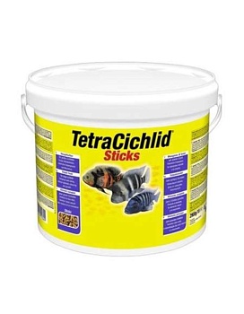 TETRA Cichlid Stciks Основной корм в виде палочек для всех видов цихловых и других крупных декоративных рыб 5кг купить  зоотовары для животных
