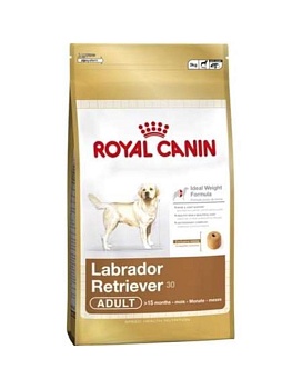 Royal Canin Labrador Retriever Adult Корм для Лабрадоров Старше 15 Месяцев 3кг купить  зоотовары для животных