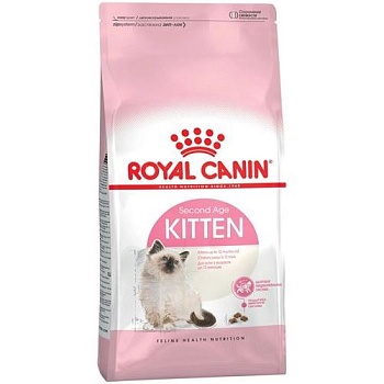 Royal Canin Kitten сухой корм для котят от 4 до 12 месяцев 300г купить  зоотовары для животных