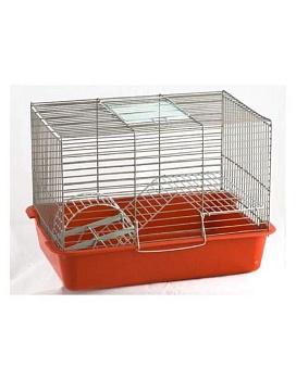 Клетка Вака с лесенкой и колесом 385х275х265 (6234) купить  зоотовары для животных