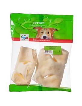 TiTBiT Нос телячий бабочка 2 - мягкая упаковка 86г купить  зоотовары для животных