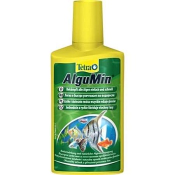 TETRA Aqua AlguMin Средство д-борьбы с водорослями на начальной стадии развития 100мл. купить  зоотовары для животных