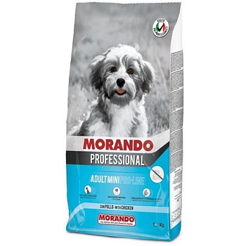 Morando Professional Cane Сухой корм для взрослых мелких пород собак PRO LINE с курицей 1,5кг купить  зоотовары для животных
