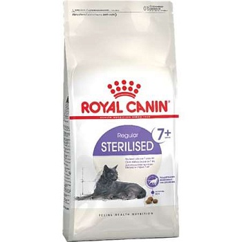 Royal Canin Sterilised +7 Корм для стерилизованных кошек старше 7 лет 1,5кг купить  зоотовары для животных