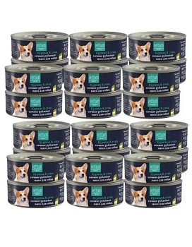 Petibon Smart консервы для собак рубленое мясо с курицей и уткой 24х100г купить  зоотовары для животных