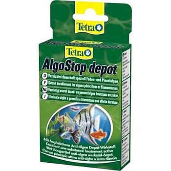 TETRA AlgoStop Depot 12таб на 600л - средство против водорослей длительного действия 50г купить  зоотовары для животных