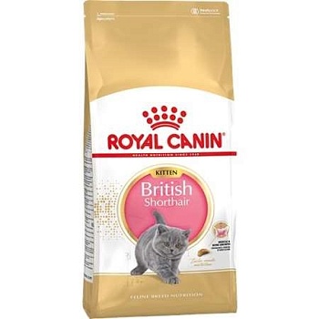 Royal Canin Kitten British Shorthair Питание для Котят Британской Короткошерстной Породы 10кг купить  зоотовары для животных