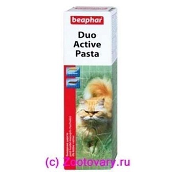 Beaphar Duo Active Мультивитаминная Паста Двойного Действия для Кошек 100 Г 12959 купить  зоотовары для животных