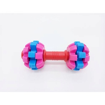 HOMEPET Игрушка для собак Гантель Dental TPR 15,5см купить  зоотовары для животных