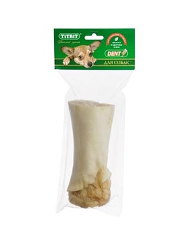 TiTBiT Лакомство Голень говяжья для собак (полипропиленовый пакет) 379г купить  зоотовары для животных