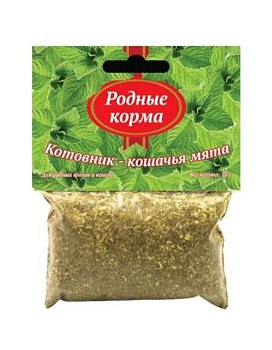 РОДНЫЕ КОРМА Котовник - кошачья мята купить  зоотовары для животных